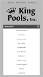 Mobile Screenshot of kingpoolsinc.com